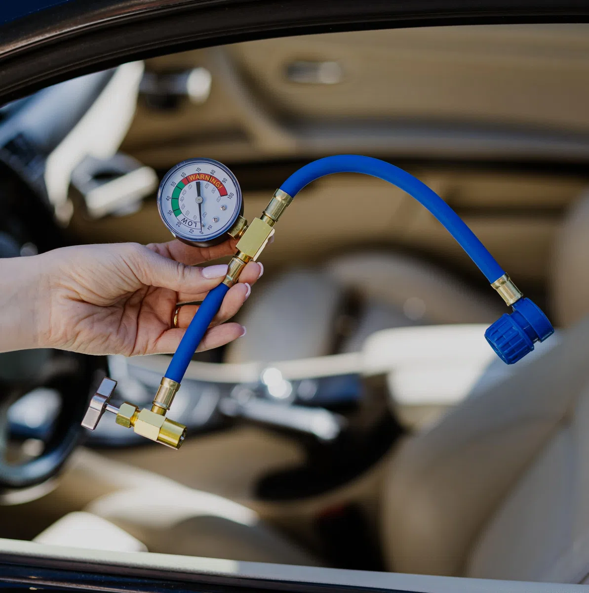 2X Klimaanlagen-Reparaturset Summer Full KIT AC 5in1 (R1234yf Ersatz Gas) mit Messschlauch - für Fahrzeuge ab Baujahr 2017, 290g +70% Produkt - Klimaanlagenlösung + Refreshing Bomb