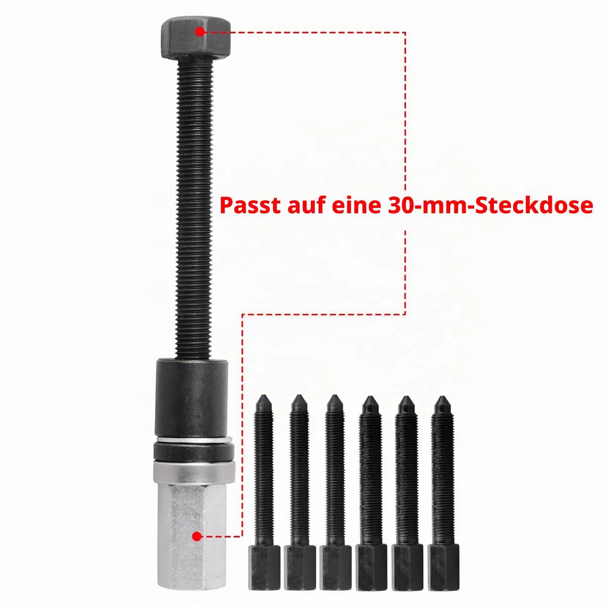 DAYUAN 20TLG Radlager Werkzeug Set Radlagerwerkzeug Radnabe Abzieher Ausdrücker Montage Demontage