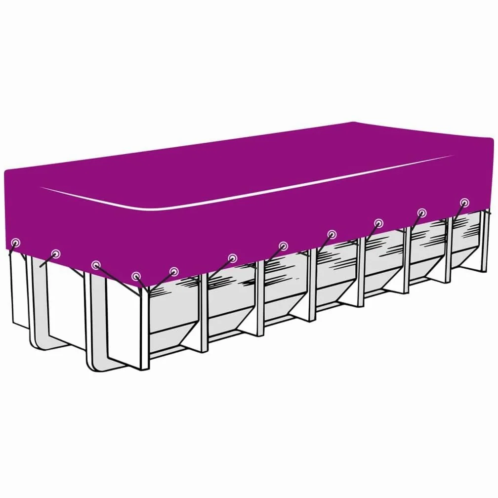 Containernetz HDPE 3,5 x 8 m Schwarz mit Messingösen, feinmaschig und UV-beständig, robustes Schutznetz für Ladungssicherung auf Anhänger, Fahrzeug, PKW, SUV und Ladefläche