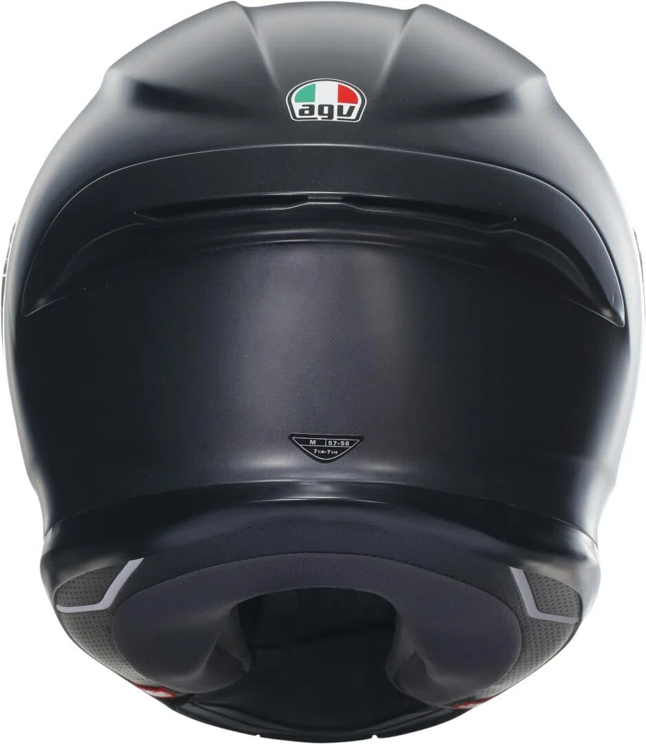 AGV K6 S Integralhelm - ECE 22.06 Motorradhelm für Brillenträger, Carbon Aramid Schale, Pinlock Max Vision Visier, Sport Touring