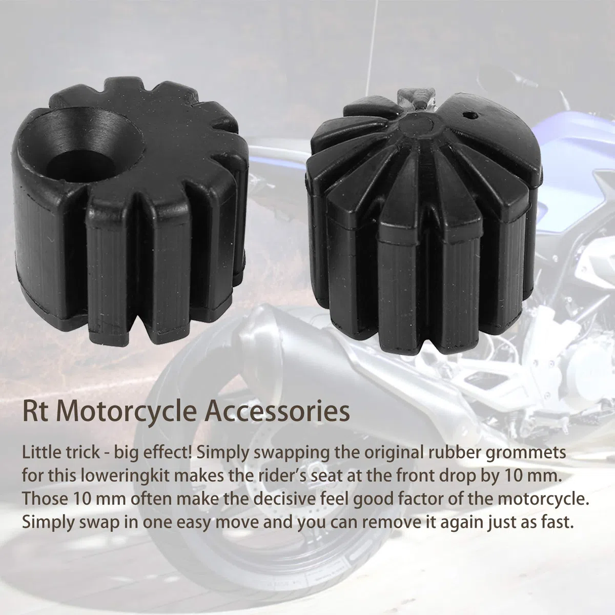 Schwarzer Fahrersitz Tieferlegungssatz Für S1000Xr R1200Rt Lc K1600Gt R1200Gs Lc R1250Gs R 1250 Rt MotorradzubehöR