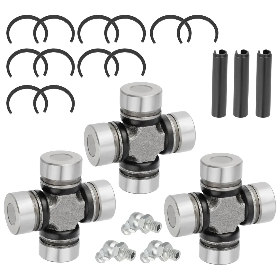 Vorderes & Hinteres Kardanwelle Kreuzgelenk für Polaris RZR 1000 900 800-4 Turbo RS1 Ranger Crew 1000 900 800 570 500 Diesel (3er Set)