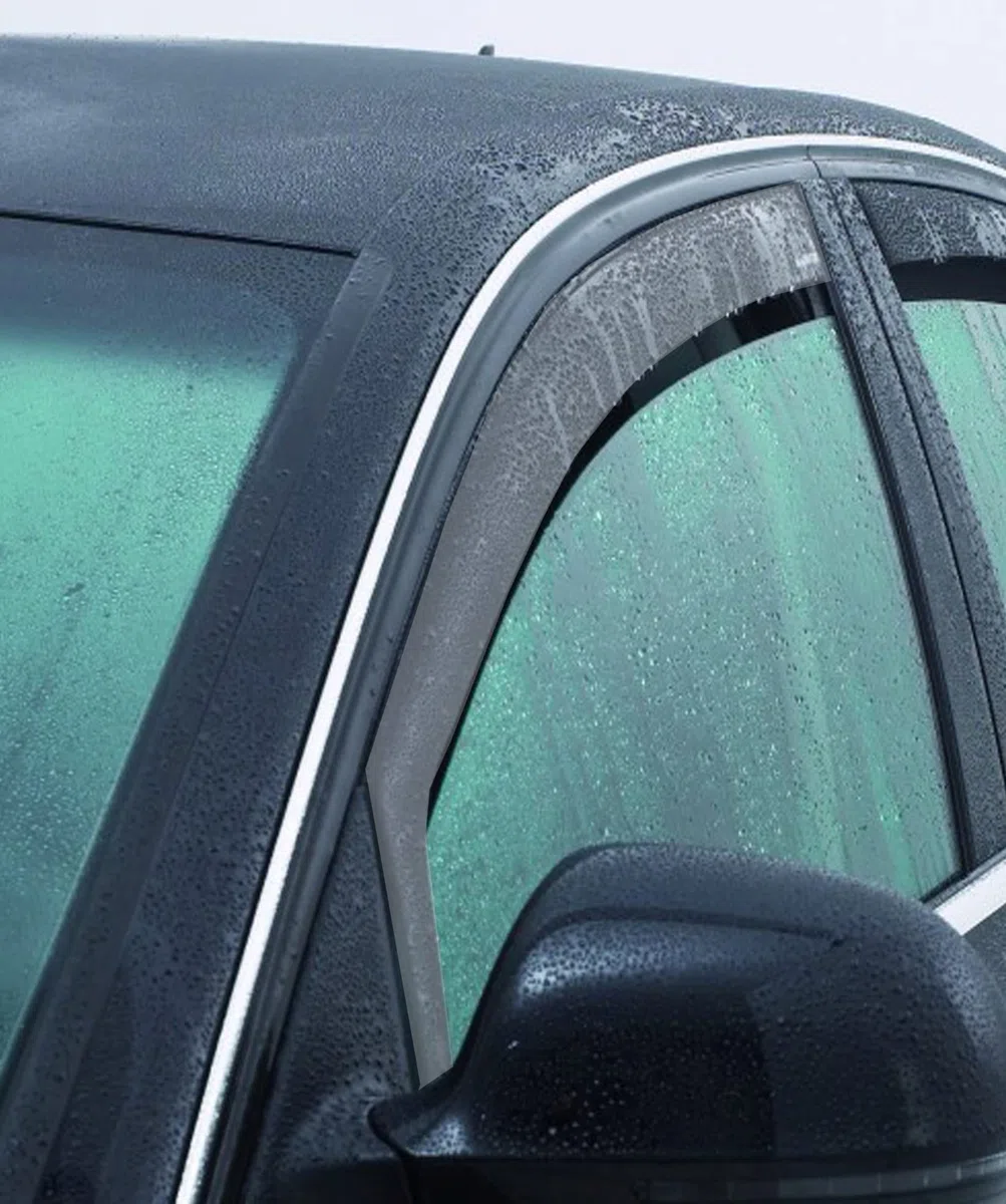 Vordere Windabweiser (1 Set) für die Fahrer und Beifahrerseite-CLI0020065 passend für VW LT KaWa, 2-Door, -1995