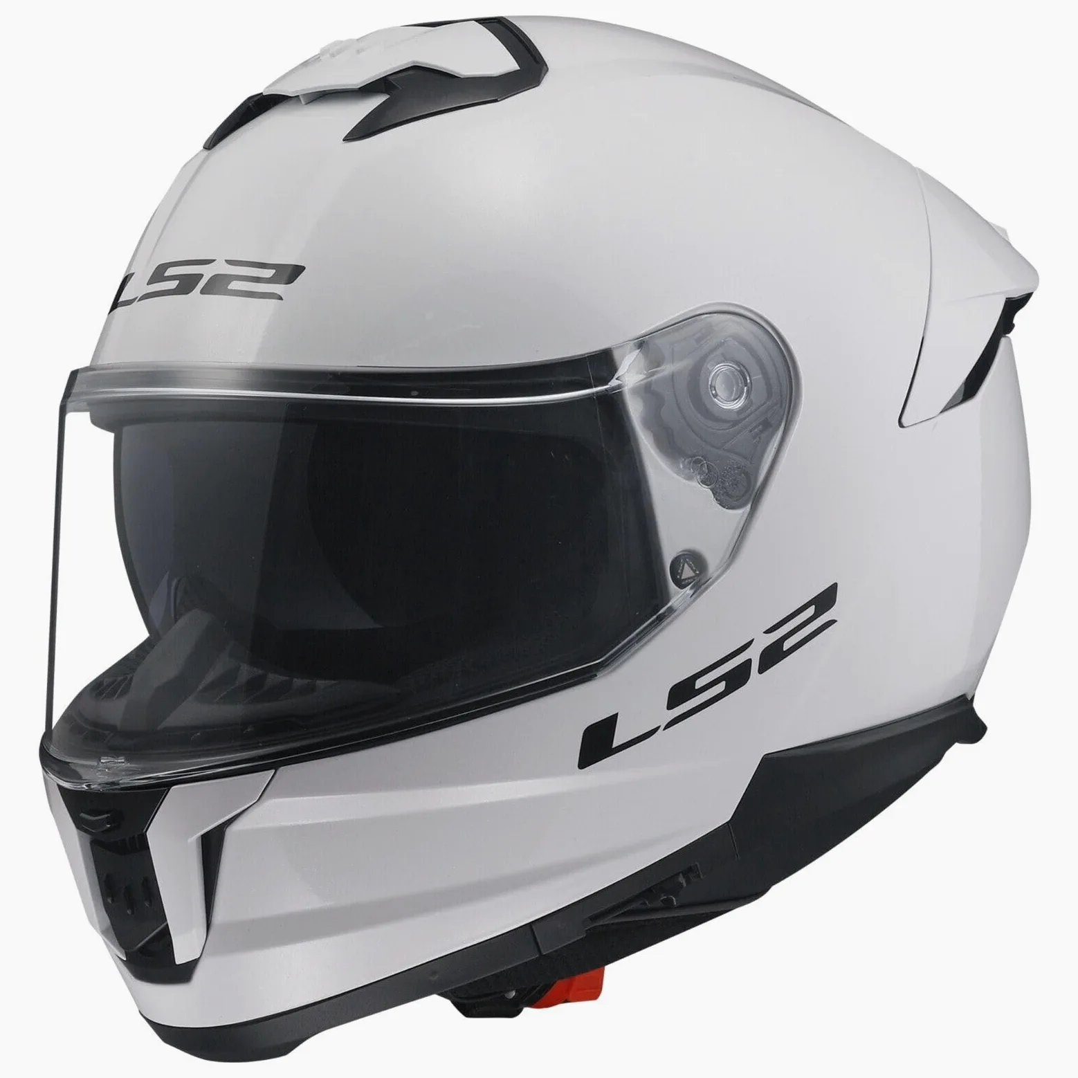 LS2, Integraler Motorradhelm Stream II SOLID Gloss White, L