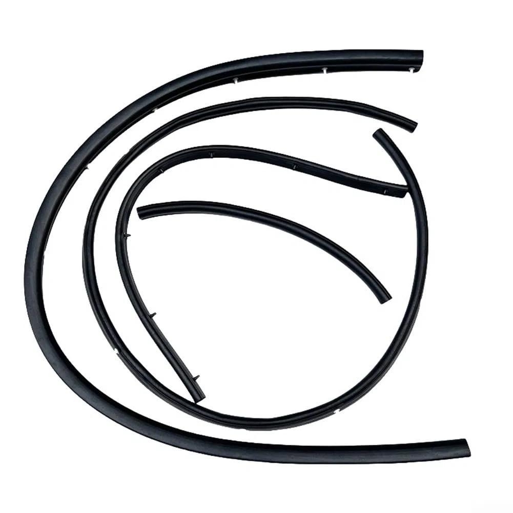 Gummi-Wetterdichtung für die vordere Motorhaube, 6 Stück, für Mitsubishi Pajero, Montero V93 V97 2008, 2009, 2010, 2011, 2012, 2013, 2014, 2015, 2016, direkter Ersatz