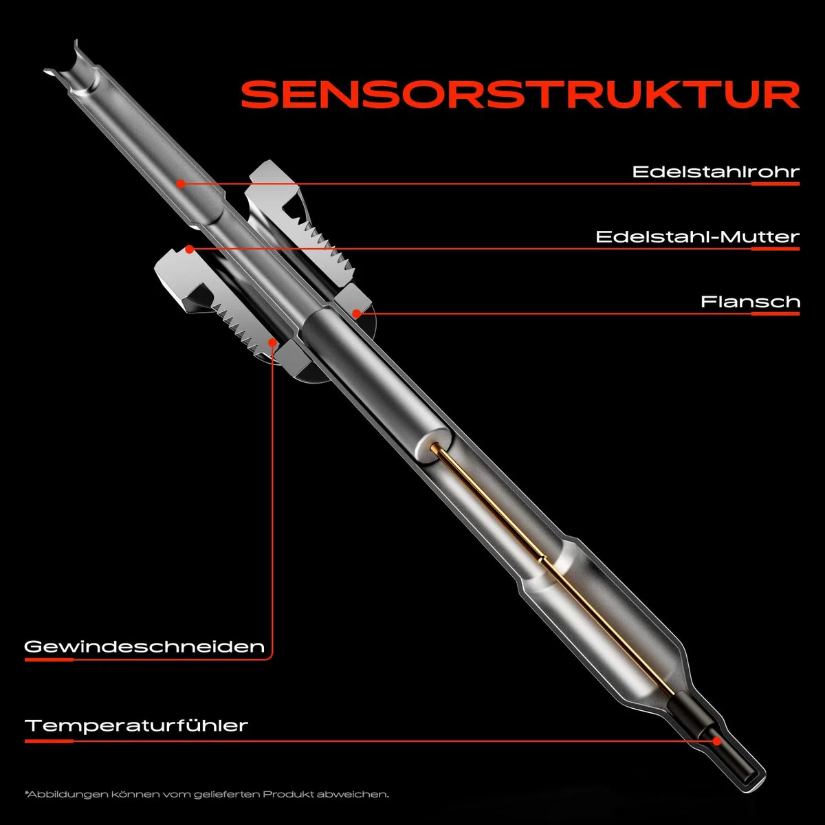 Abgastemperatursensor Nach Katalysator für A3 8P Altea 5P1 Leon 1P1 Octavia II 1Z Beetle 5C Golf 5K Diesel 2008-2018 03L906088CC