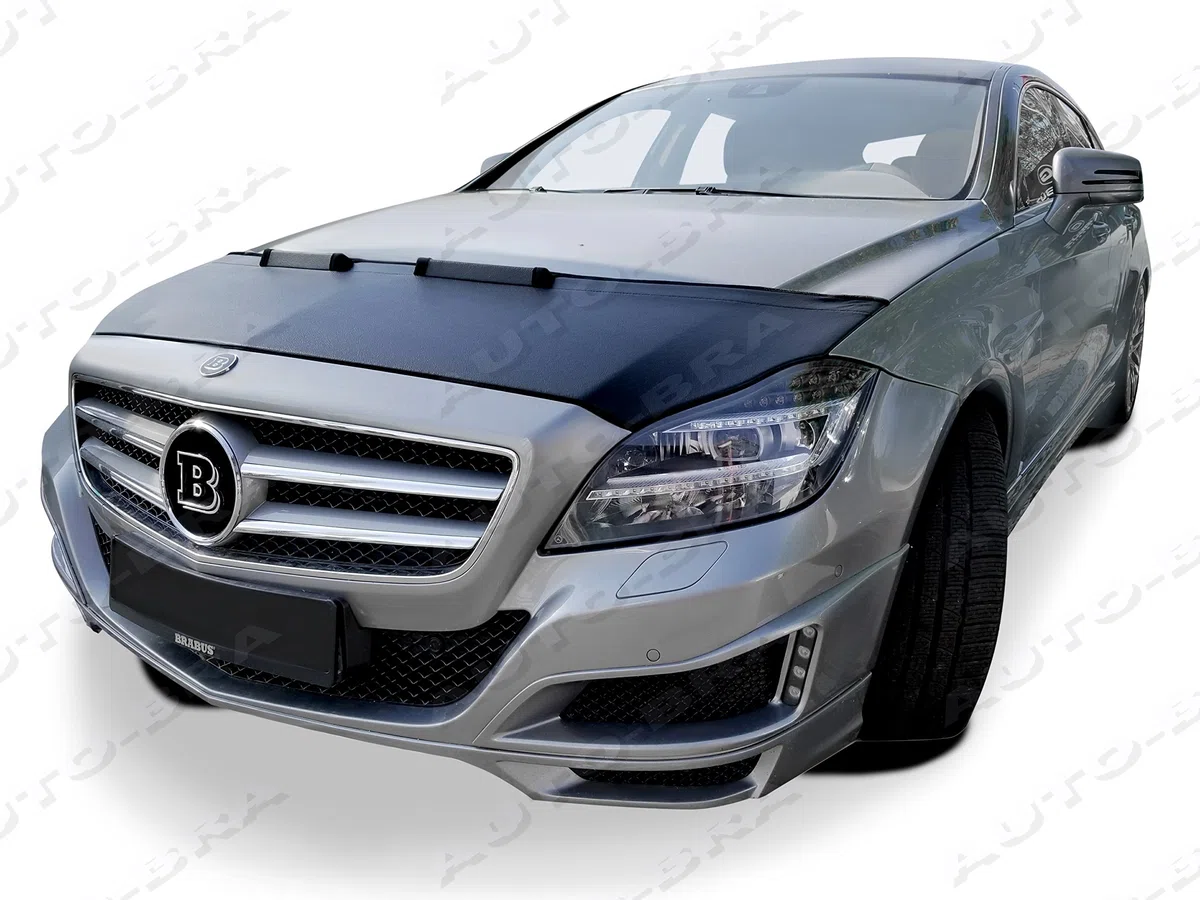AB3-00009 Auto Bra kompatibel mit MB CLS W218 Bj. 2011-2017 Haubenbra Steinschlagschutz Tuning Bonnet Bra