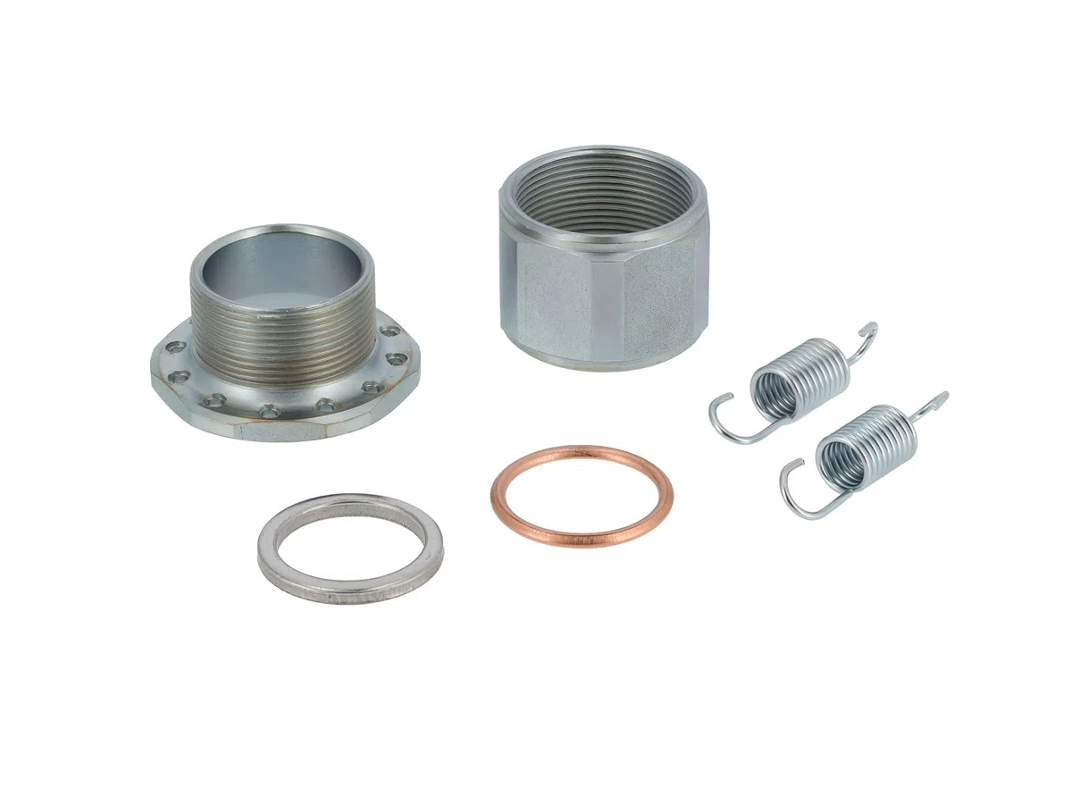 MZA Set: Krümmerbefestigung, Fixierung für 28mm Krümmer - Simson S50, S51, S53, S83, SR50, u.a.