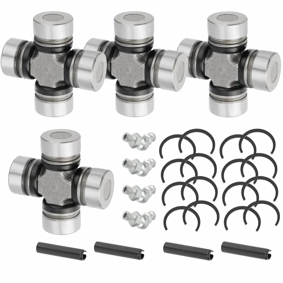Vorderes & Hinteres Kardanwelle Kreuzgelenk 4er-Set für Polaris Ranger 500 700 800 Diesel-900 Sportsman 550 600 700 800 850 High Lifter