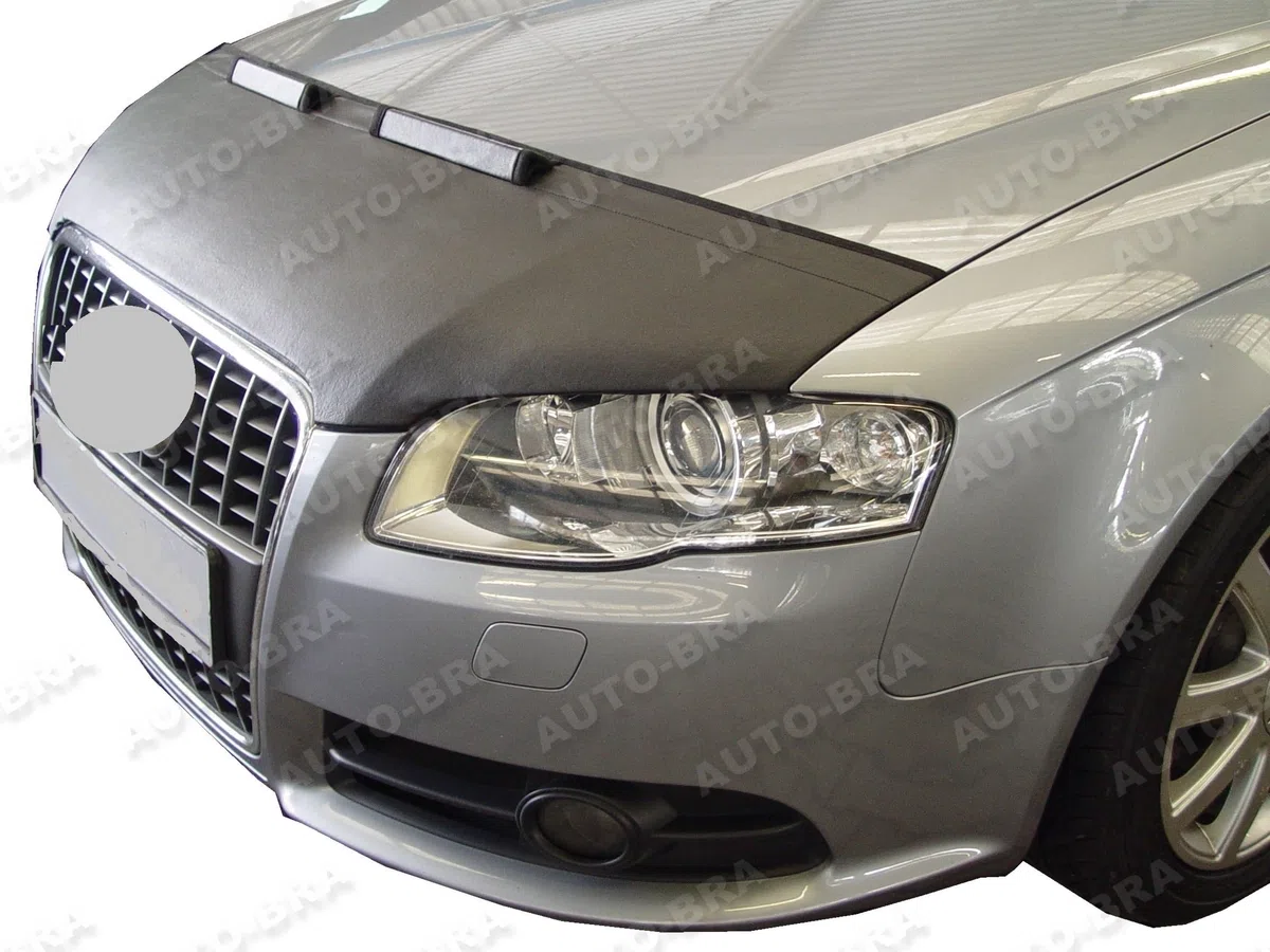 AB-00028 Auto-Bra kompatibel mit Audi A4 B7 Bj. 2004-2008 Haubenbra Steinschlagschutz Tuning Bonnet Bra