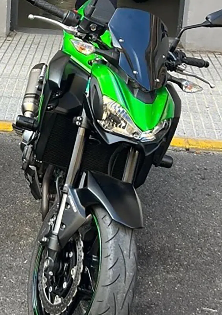 MOWOK Zubehör Für Kawasaki Z900 RS SE Z 900 2017–2025 2024 2023 Motorrad Sturzpads Rahmen Schieber Sturzschutz Crashpads Protektoren aus CNC Aluminium + POM (Schwarz)