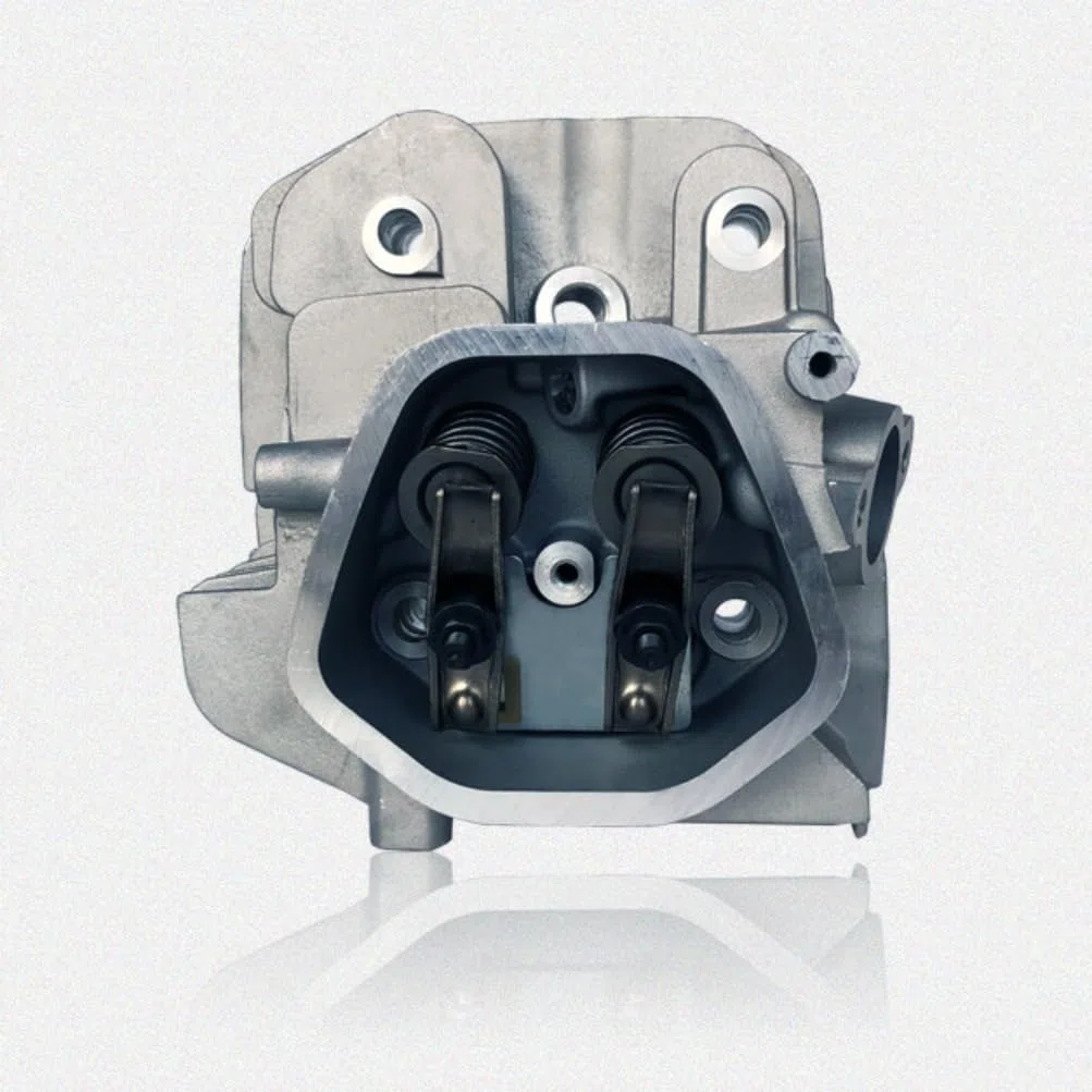 Zylinderkopf-Baugruppe, kompatibel mit Hon*da GX160 GX200 5,5 PS 6,5 PS GX 160 200 168F 4-Takt-Motorteil 12210-ZL0-405 (168F 6,5 PS)