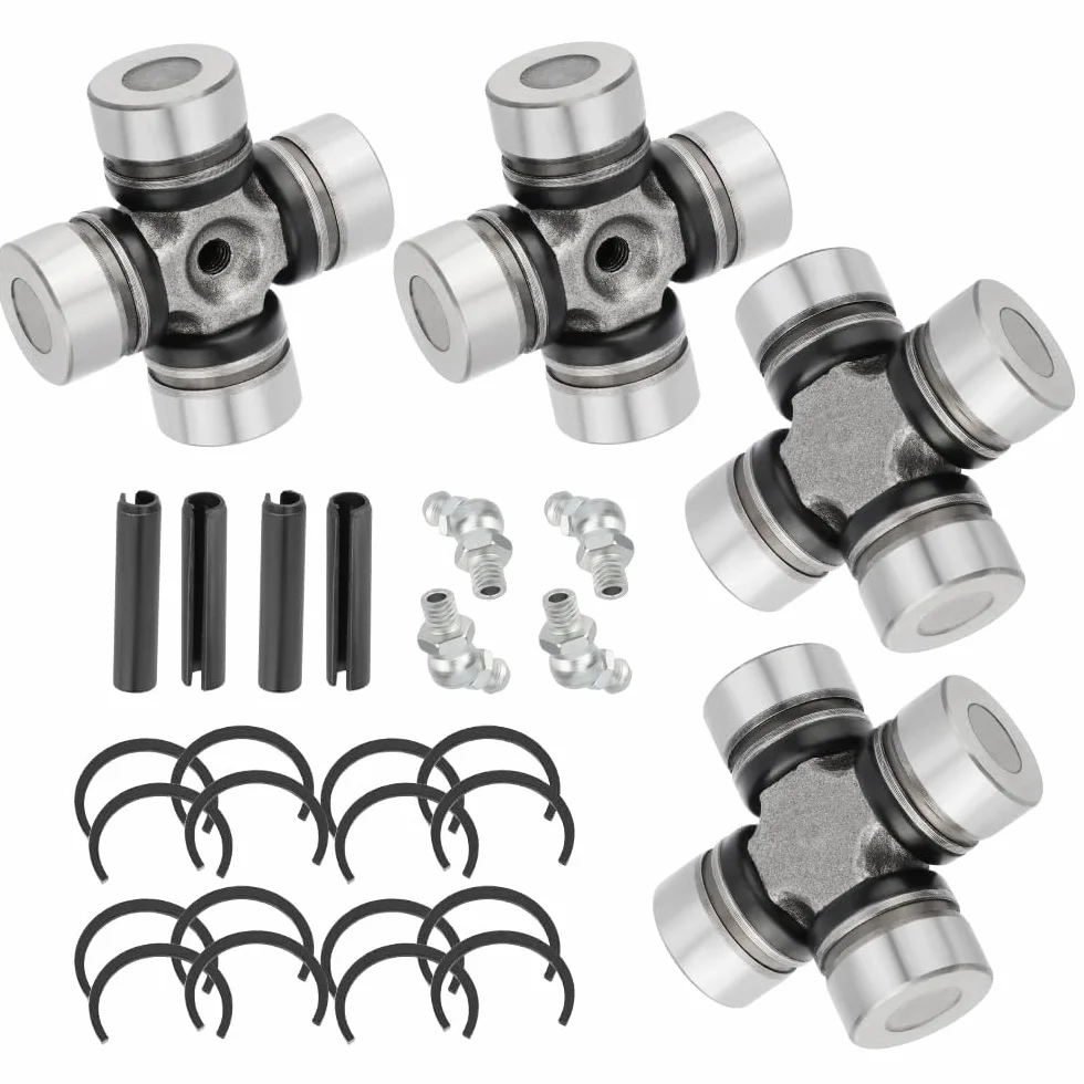 Vorderes & Hinteres Kardanwelle Kreuzgelenk 4er-Set für Polaris Ranger 500 700 800 Diesel-900 Sportsman 550 600 700 800 850 High Lifter