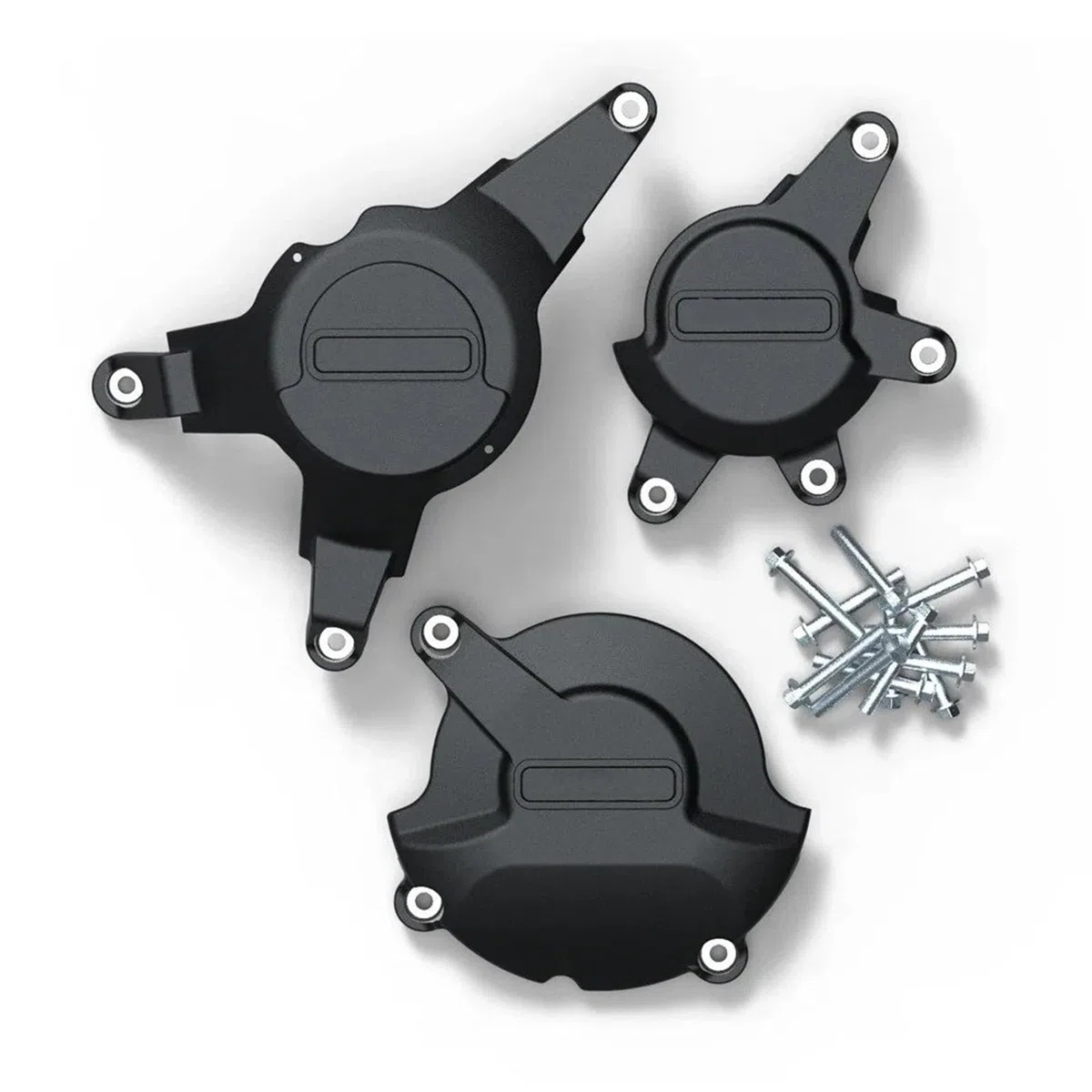 Motorräder Motorschutzabdeckung Für Für CBR1000RR Für CBR 1000 RR 1000RR (2008–2016) Schutz Für Lichtmaschine Und Kupplung Motorschutz Motordeckel Schutzhülle(Satz 1)