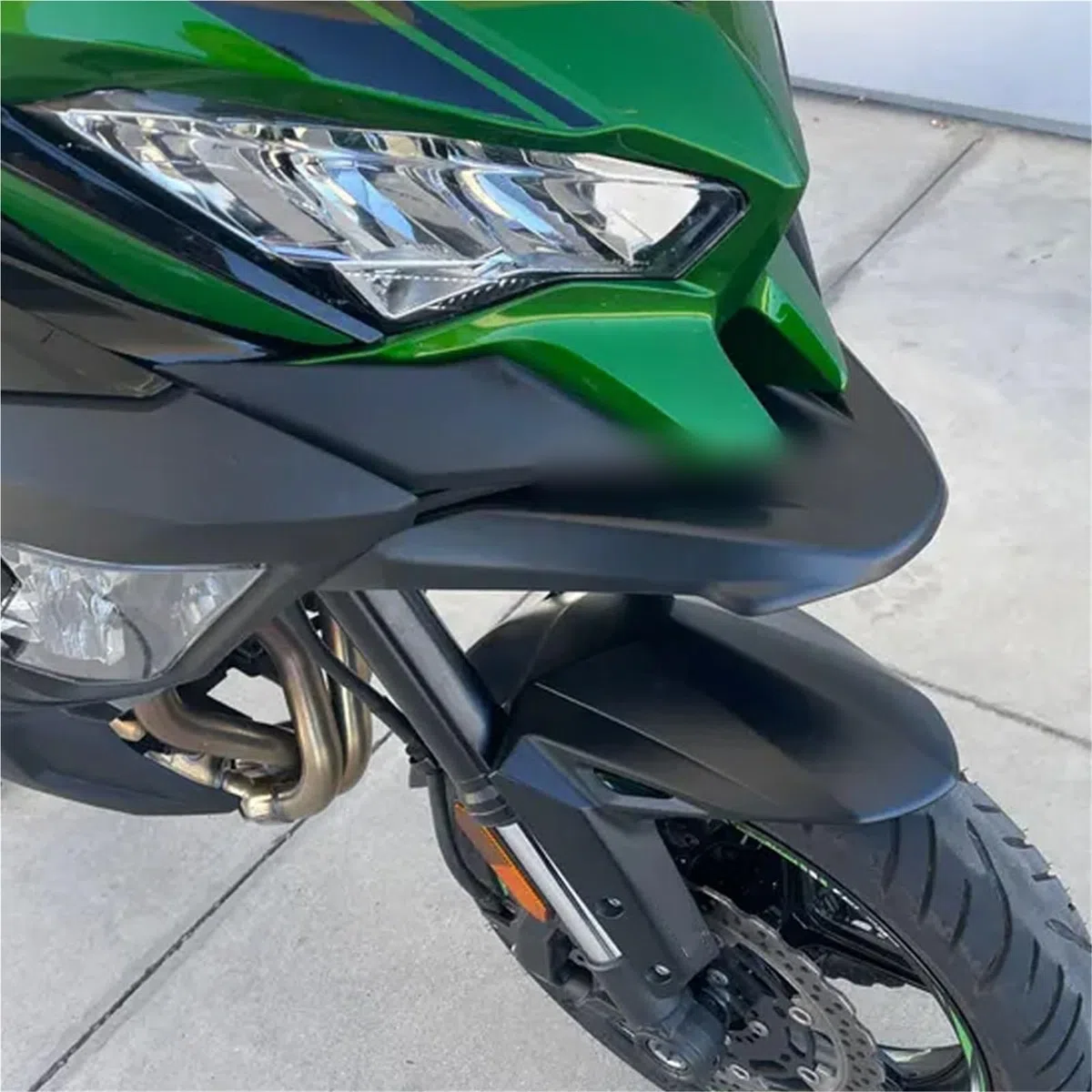 Für Kawasaki Für Versys 1000 SE S 2021 2020 2019 Motorrad Vordere Schnabel Verkleidung Verlängerung Rad Extender Abdeckung