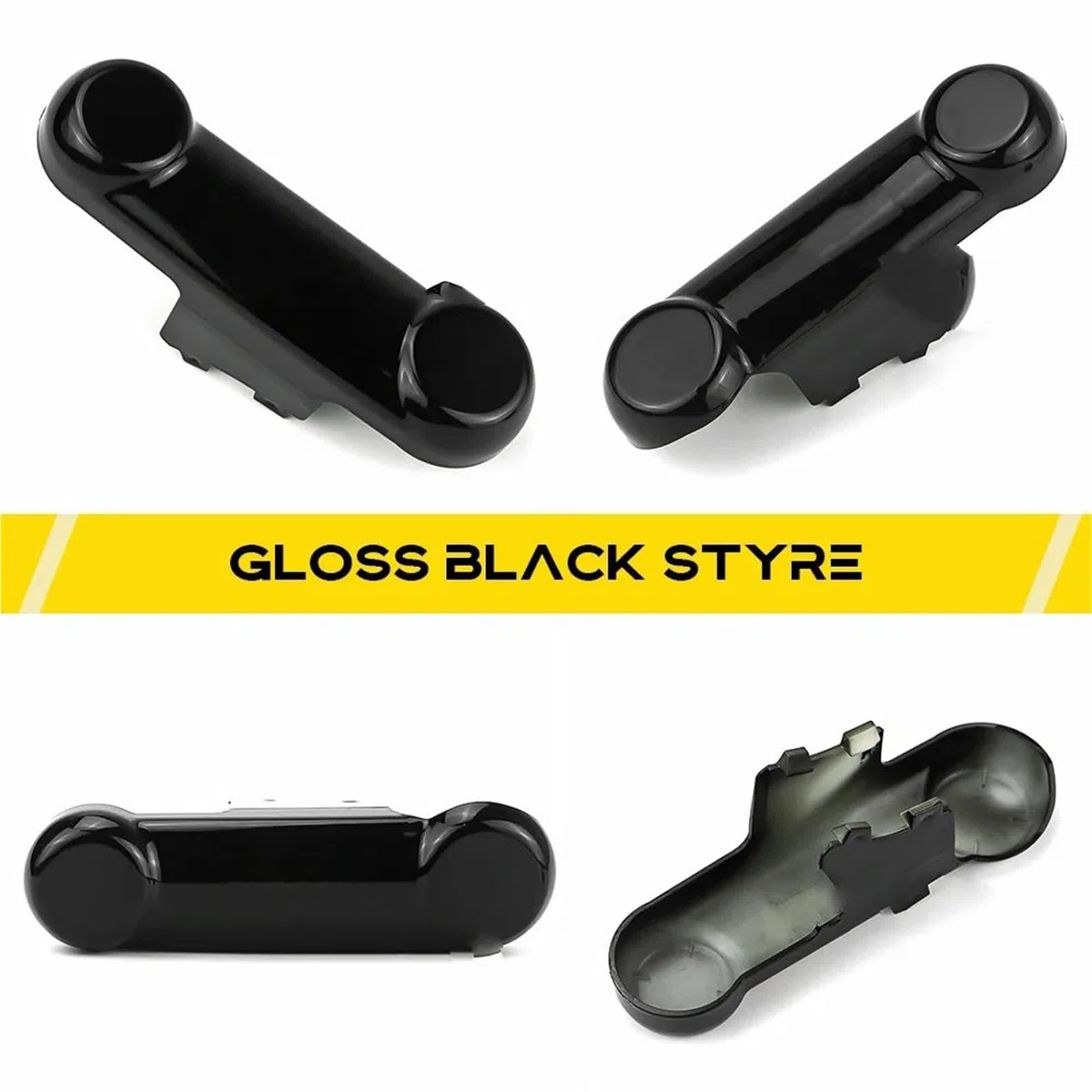 Fit Für Vespa LX LXV S GTS GTV 125 300 2017-2023 Motorrad Vorderrad Suspension Arm Abdeckung Bremsscheibe Rocker Schutz(Gloss Black)