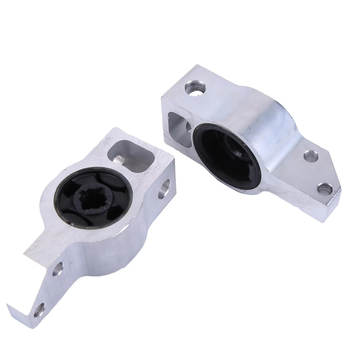 JAWSEU 2PCS Querlenkerbuchse 3C0199231A Kompatibel für Q3 8UB 8UG Passat 3C2 362 Passat CC 357 Tiguan 5N,Langlebige Gummi-Metall-Vorderachsbuchse