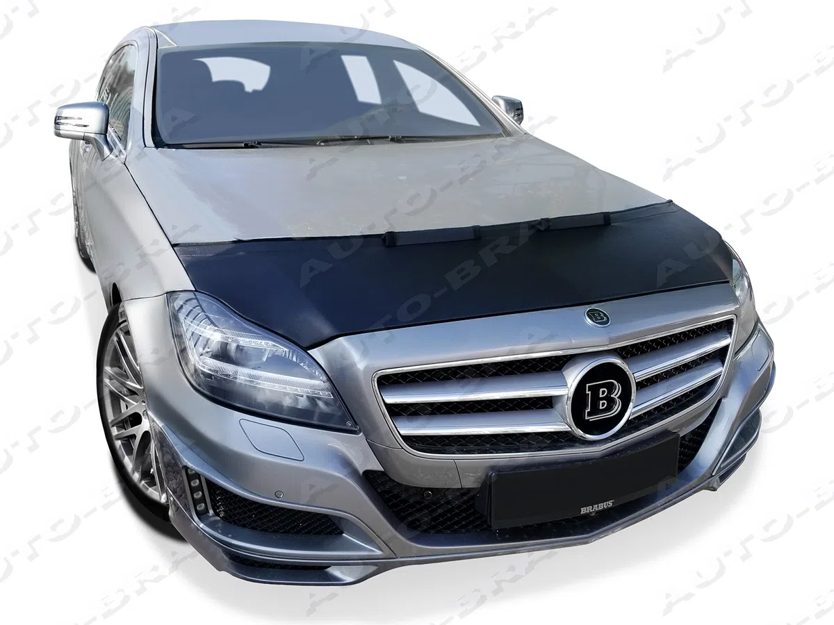 AB3-00009 Auto Bra kompatibel mit MB CLS W218 Bj. 2011-2017 Haubenbra Steinschlagschutz Tuning Bonnet Bra