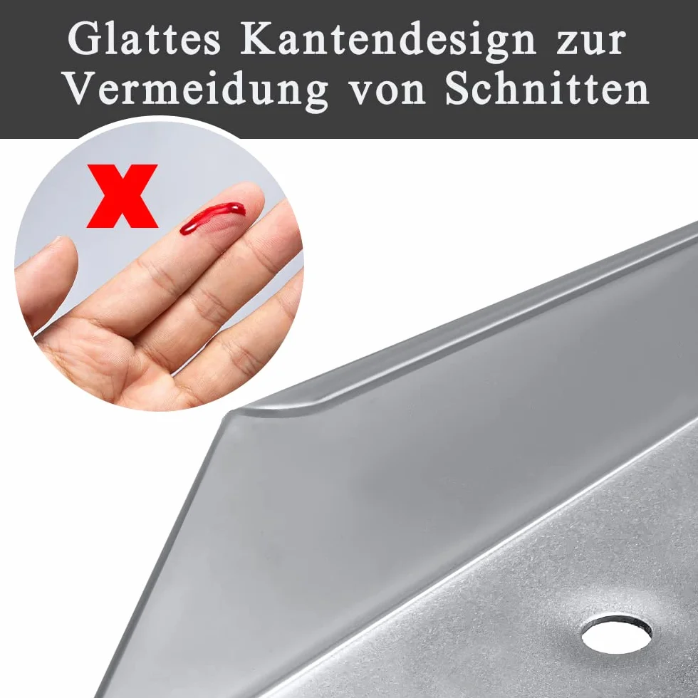 LILIIN 2X Auffahrrampe PKW Verladerampe 400 kg Verladeschiene Verzinkter Stahl Laderampe Anhängerrampe Tragfähigkeit Alu Rampe für Motorrad, Anhänger, Rasenmäher, Rasentraktor (160cm, Silber)