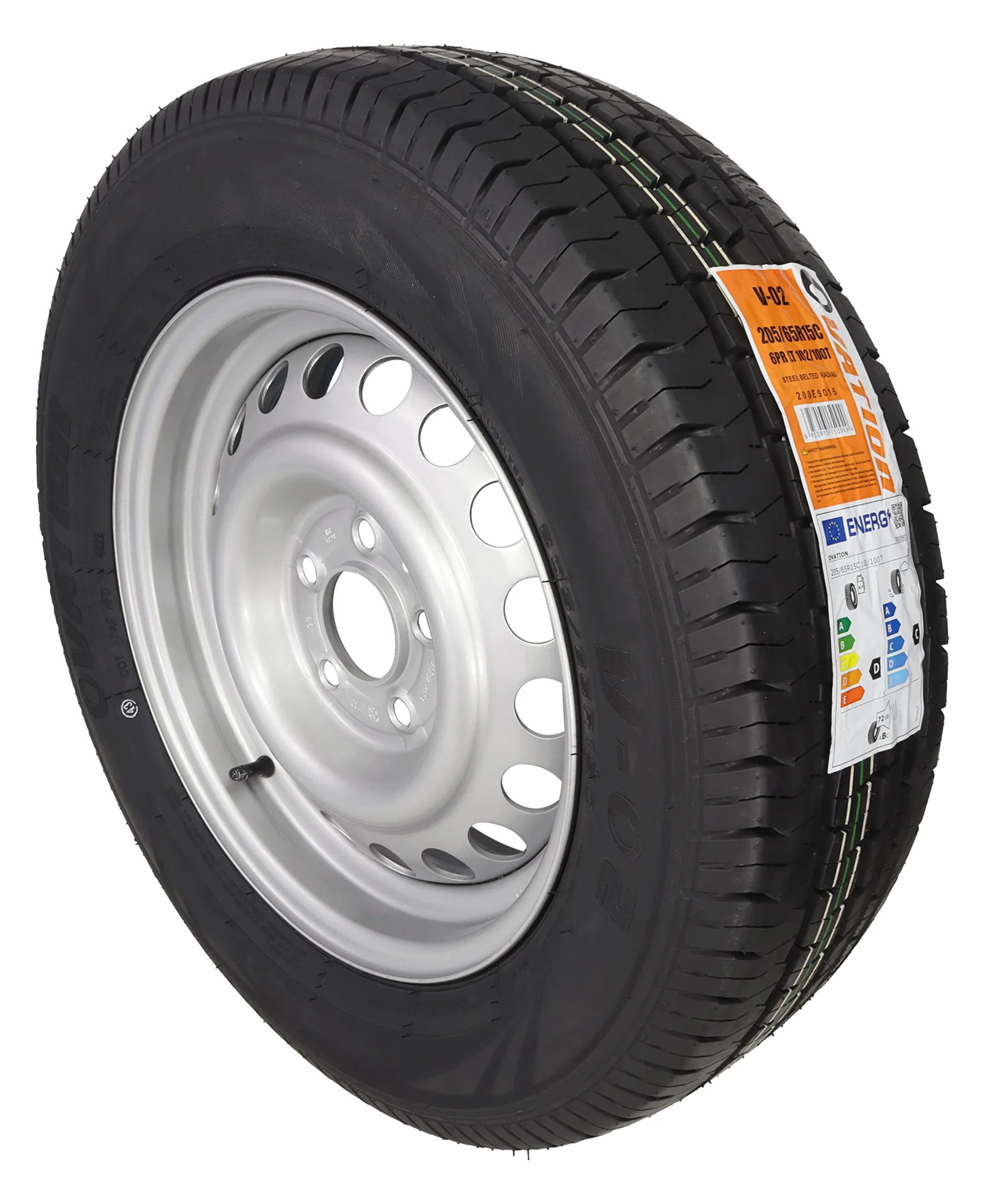 Komplettrad Anhänger 205/65 R 15 C 112x5 5,5J 850kg Rad 15" f. Wohnwagen f. Hobby f. Knaus Caravan Wohnmobil