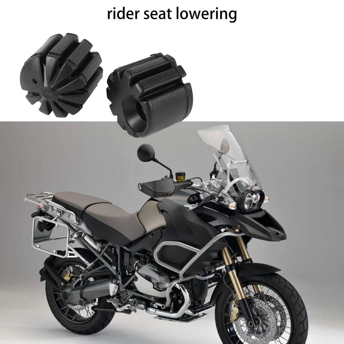 Schwarzer Fahrersitz Tieferlegungssatz Für S1000Xr R1200Rt Lc K1600Gt R1200Gs Lc R1250Gs R 1250 Rt MotorradzubehöR