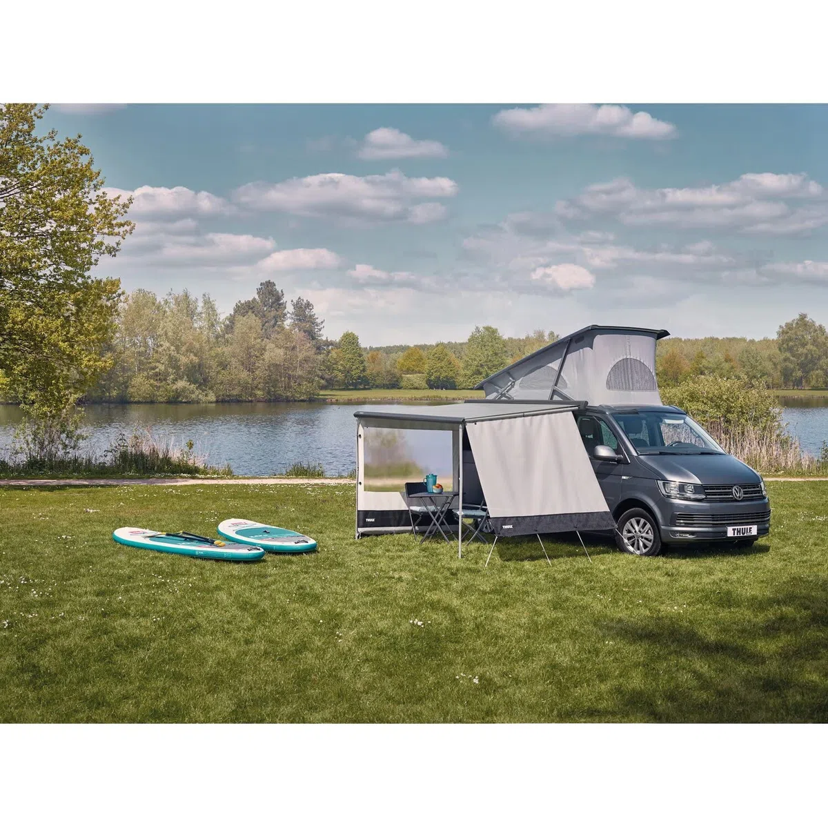 Thule Rain Blocker G2 Large 2,50 Seitenwand Seitenteile Camping Vorzelt Sonnenschutz Markise Sichtschutz