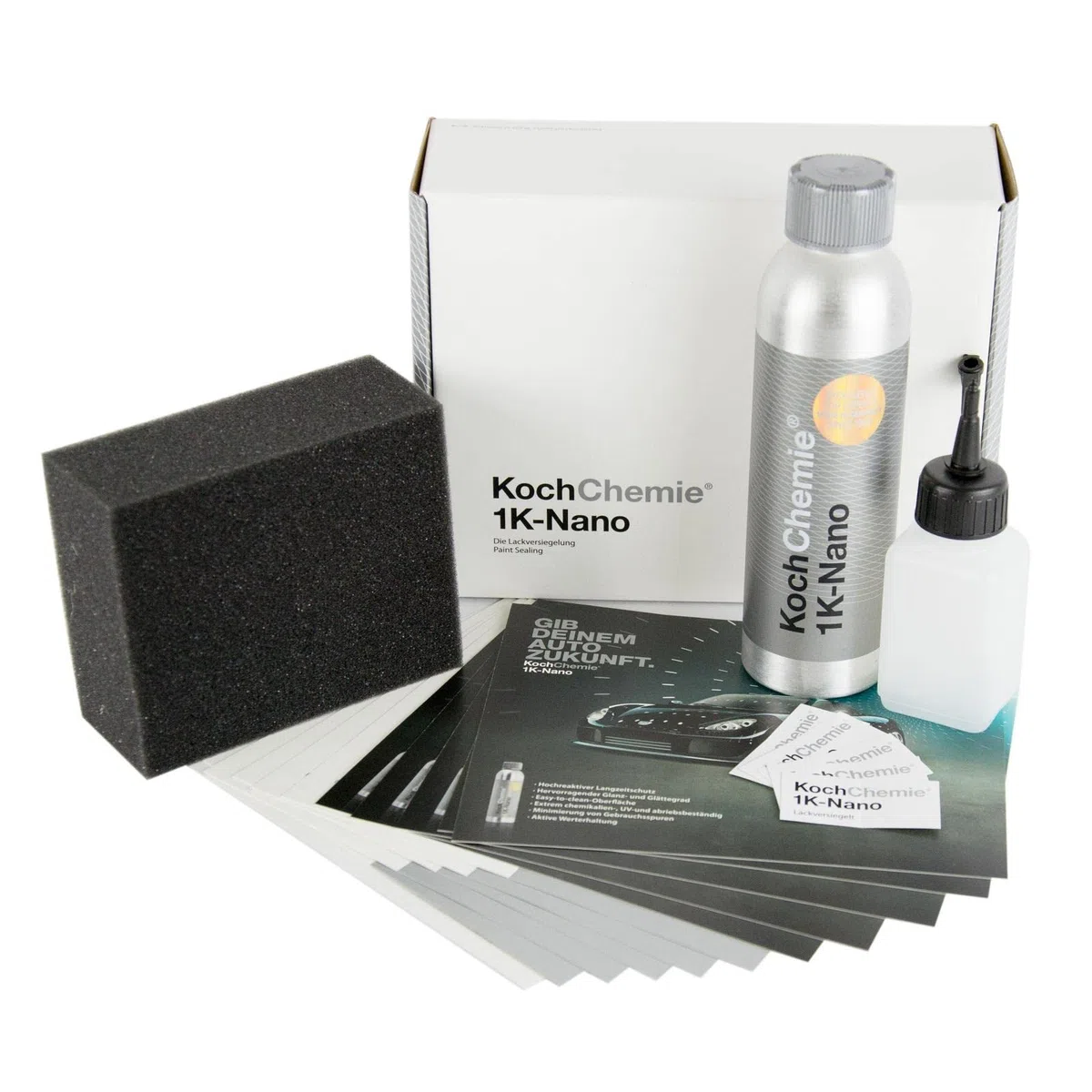 Koch Chemie 1K-Nano Lackversiegelung Nanoversiegelung 250 ml & Mikrofasertuch