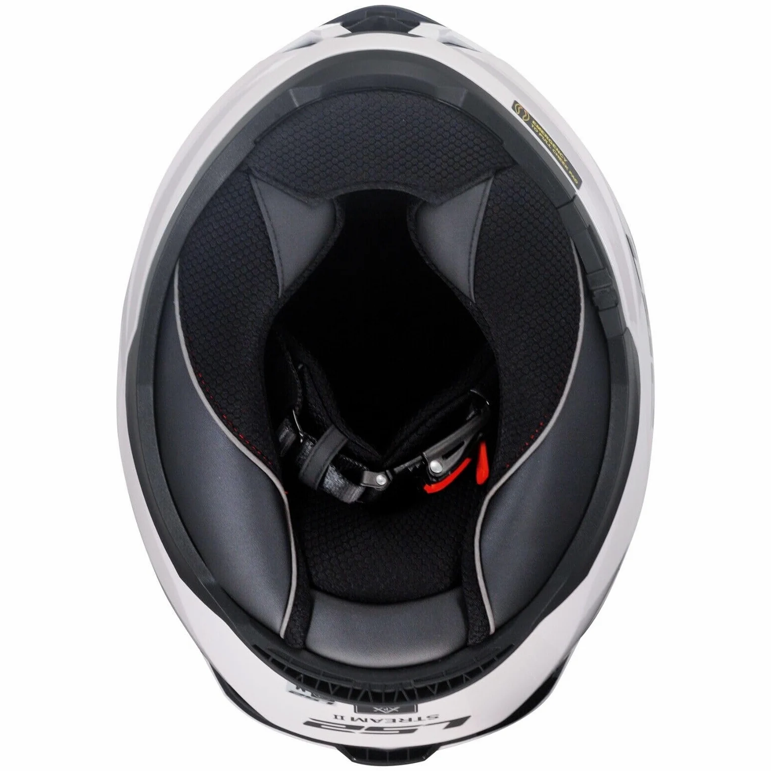 LS2, Integraler Motorradhelm Stream II SOLID Gloss White, L