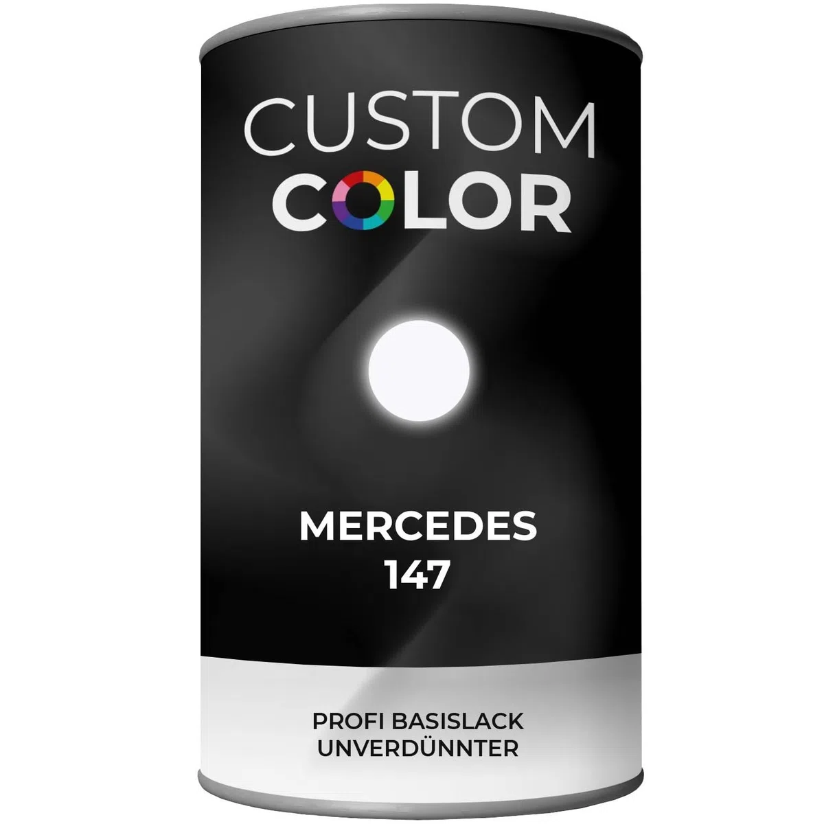 Autolack 1 Liter für MERCEDES 147 basislack unverdünnter 1:1