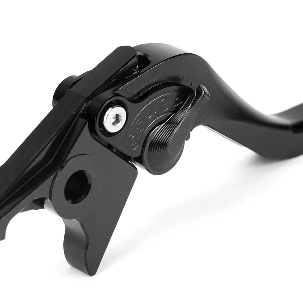 Modeer Für YZFR1 2004-2008 Motorrad Aluminium Kurzen Bremse Kupplungshebel yzf r1 Zubehör (Schwarz)