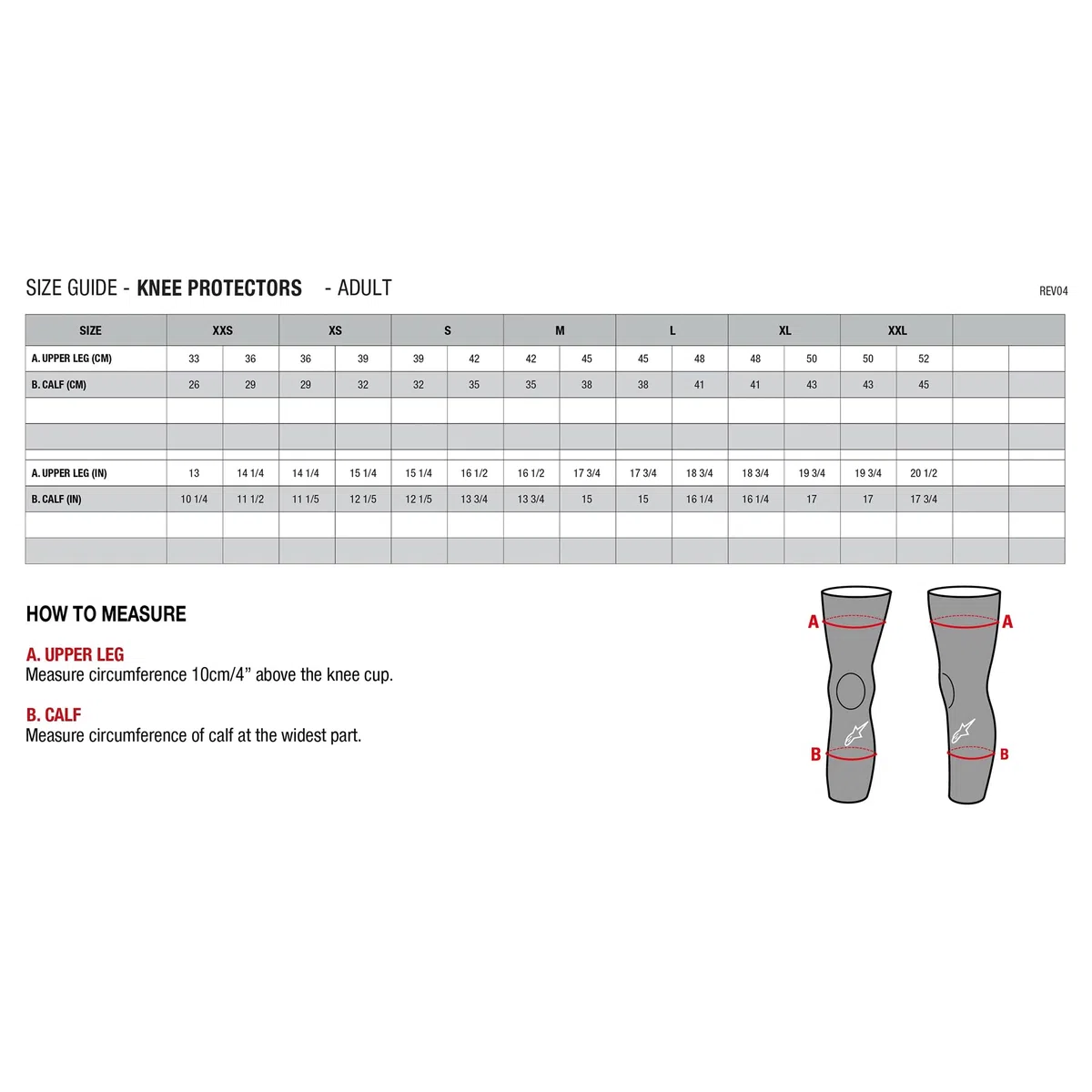 Alpinestars SX-1 Plasma Knie Protektoren, L/XL