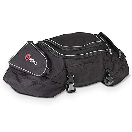 Motorrad Hecktasche für Yamaha VMAX 1700 Gepäck-Tasche Motoroller Motorradgepäck für sozius hinten schwarz