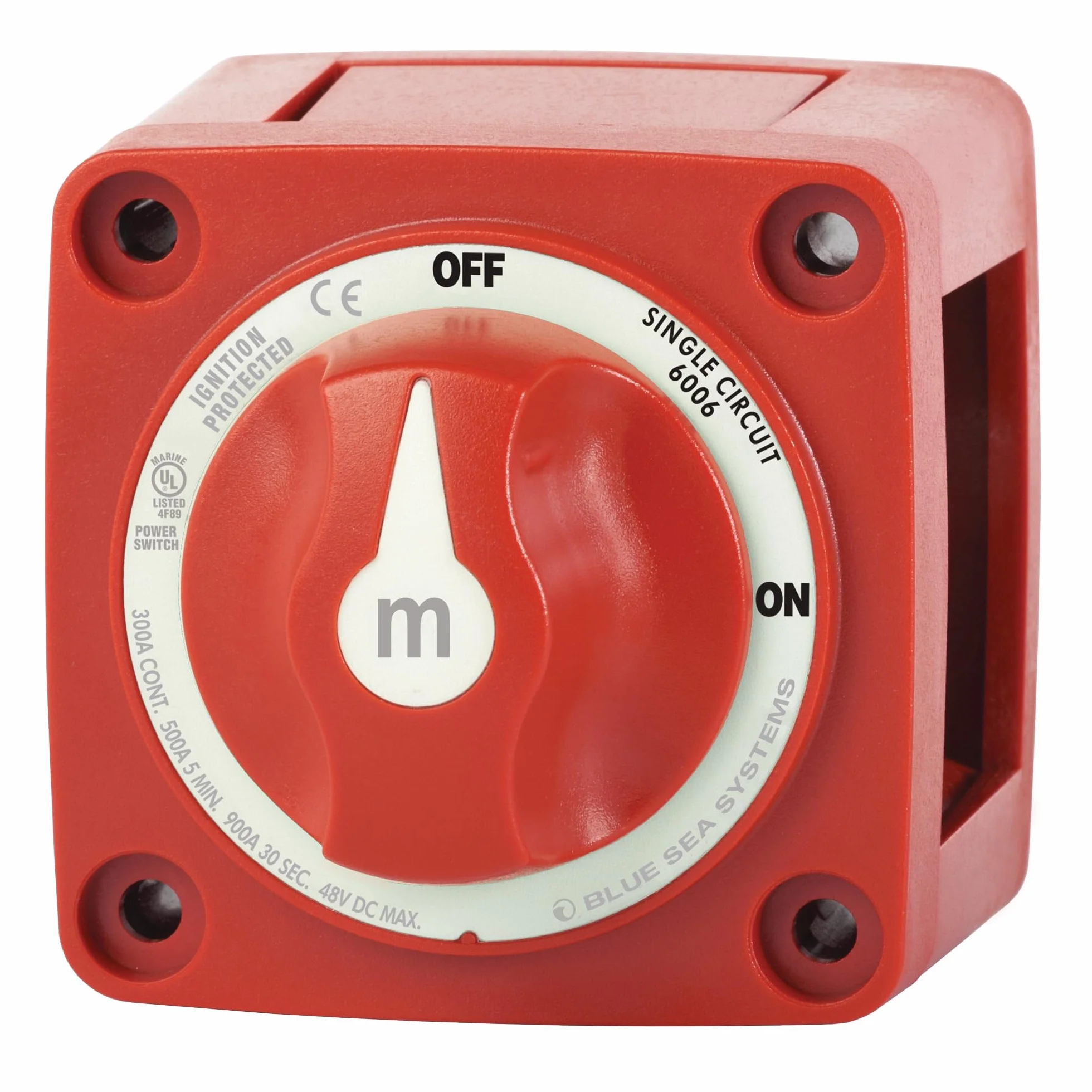 Blue Sea Systems Batterieschalter, 300 A, m-Serie