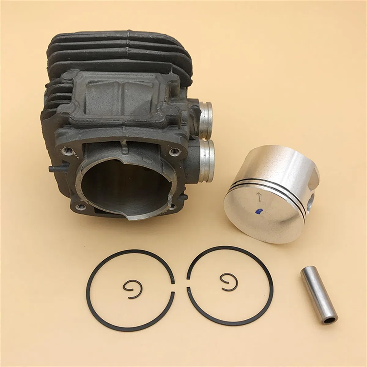 JAVON 50 mm Zylinderkolbensatz passend for Stihl TS410 TS420 TS 410 TS 420 Benzin-Trennsäge Ersatzteile 4238 020 1202 Zylinder-Kolben-Kit