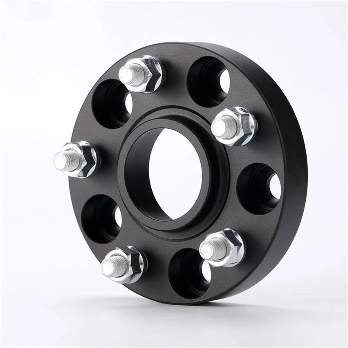 Abstandshalter für Reifenversatz 2 Stück Spurverbreiterungen Adapter PCD 5x120 CB 74,1mm Felgenabstandshalter Für X5 X6 F15 F16(Black 20mm)