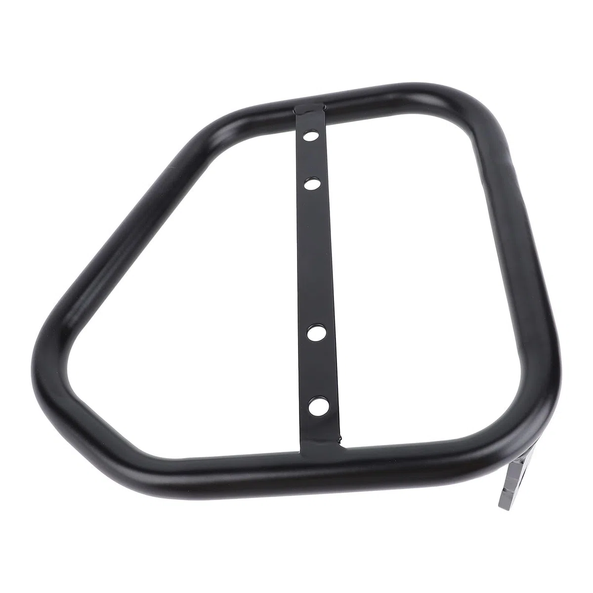 Cocoarm Motorrad-Seiten-Kofferraumtaschenhalterung, Eisen-Seiten-Satteltaschen-Stützträger, 17-mm-Rohr, Zusätzlicher Stauraum, ohne Bohren, Schwarz Eloxiert, für Scrambler 400 800 2015 Bis 2022