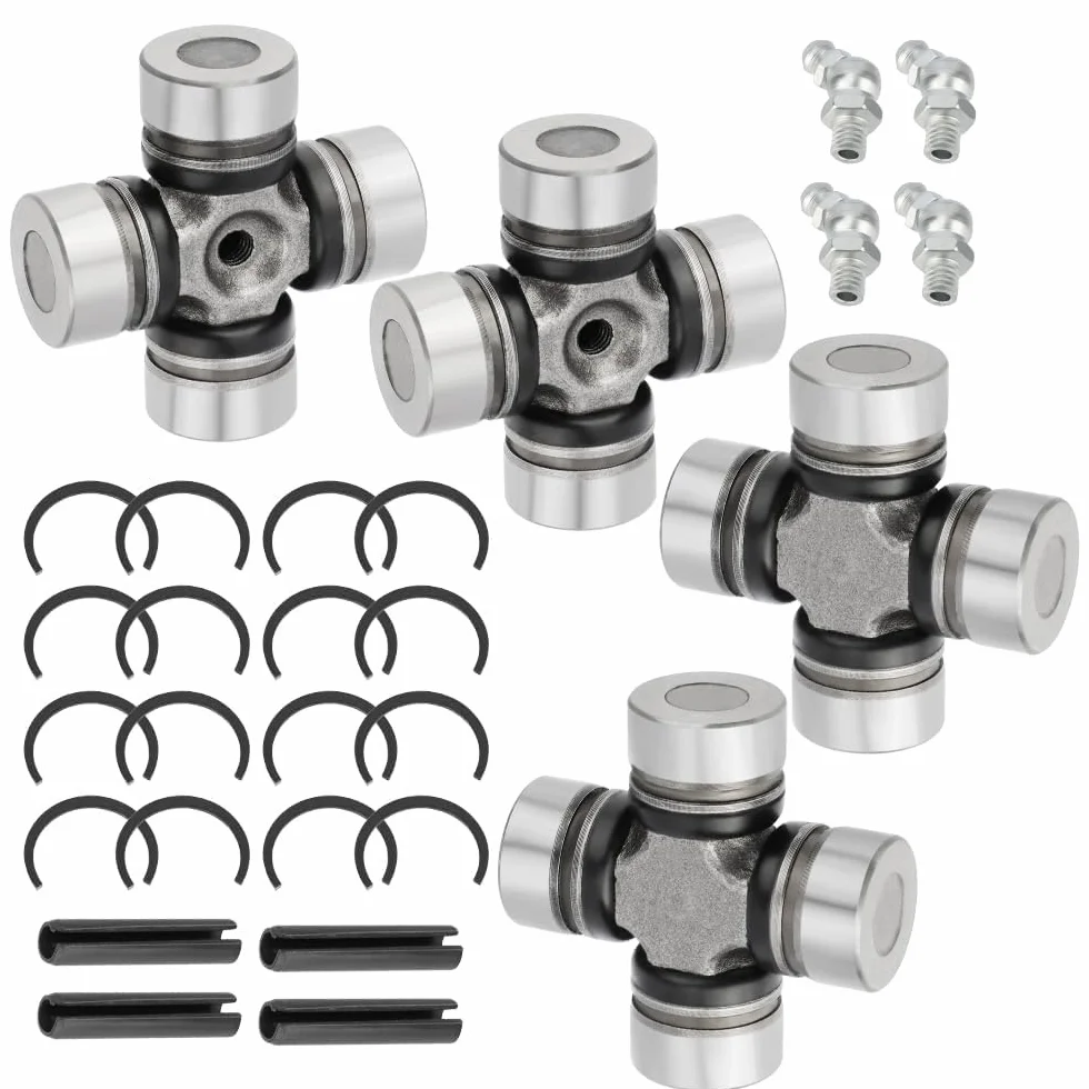 Vorderes & Hinteres Kardanwelle Kreuzgelenk 4er-Set für Polaris Ranger 500 700 800 Diesel-900 Sportsman 550 600 700 800 850 High Lifter