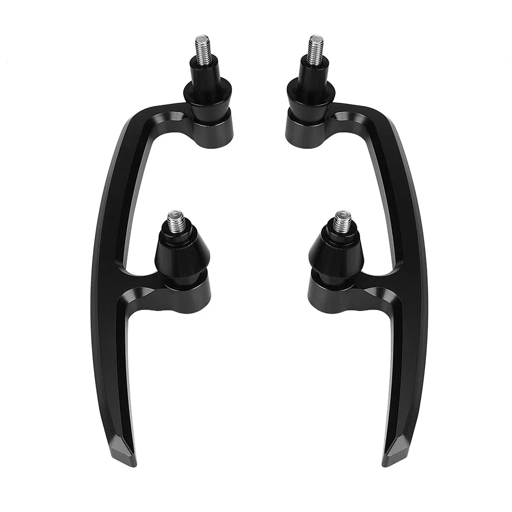 Z650 Motorrad Haltegriff hinten CNC Aluminium für Z650 17–18 (schwarz)