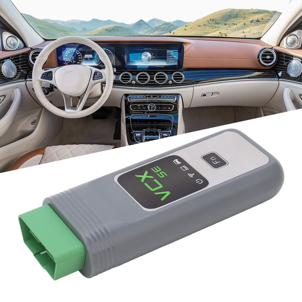 OBDII-Diagnosetool mit WiFi, 5054A ECU-Programmierung und Kodierung, 6154 Autocodeleser