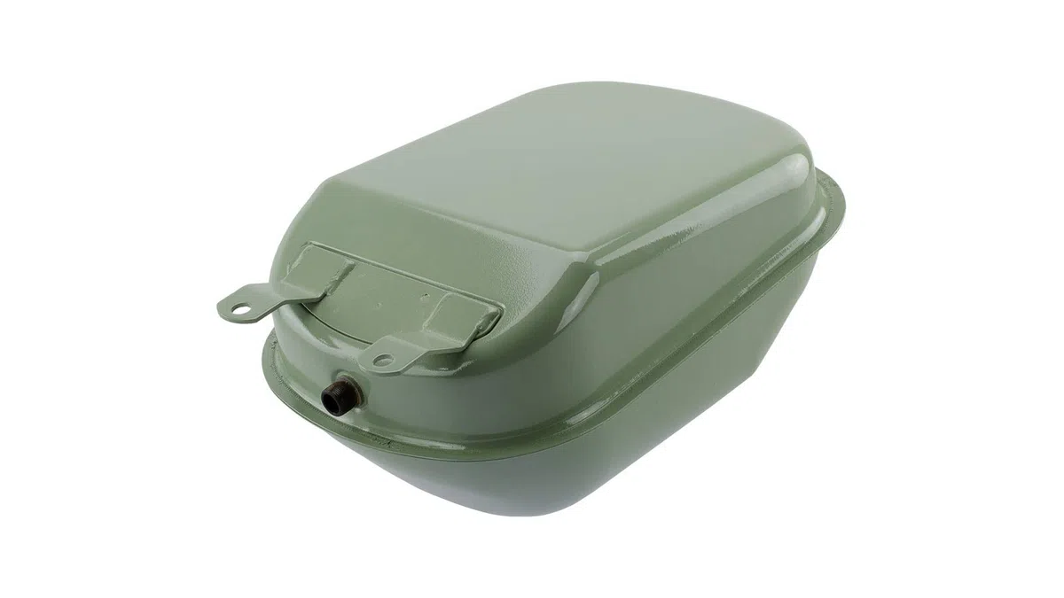 Unbekannt Tank (verstärkte Halter) KR51 Schwalbe Benzintank für Moped, Metall, wie neu, passend für KR51/1, KR51/2, Original Simson* Nummer: 34731