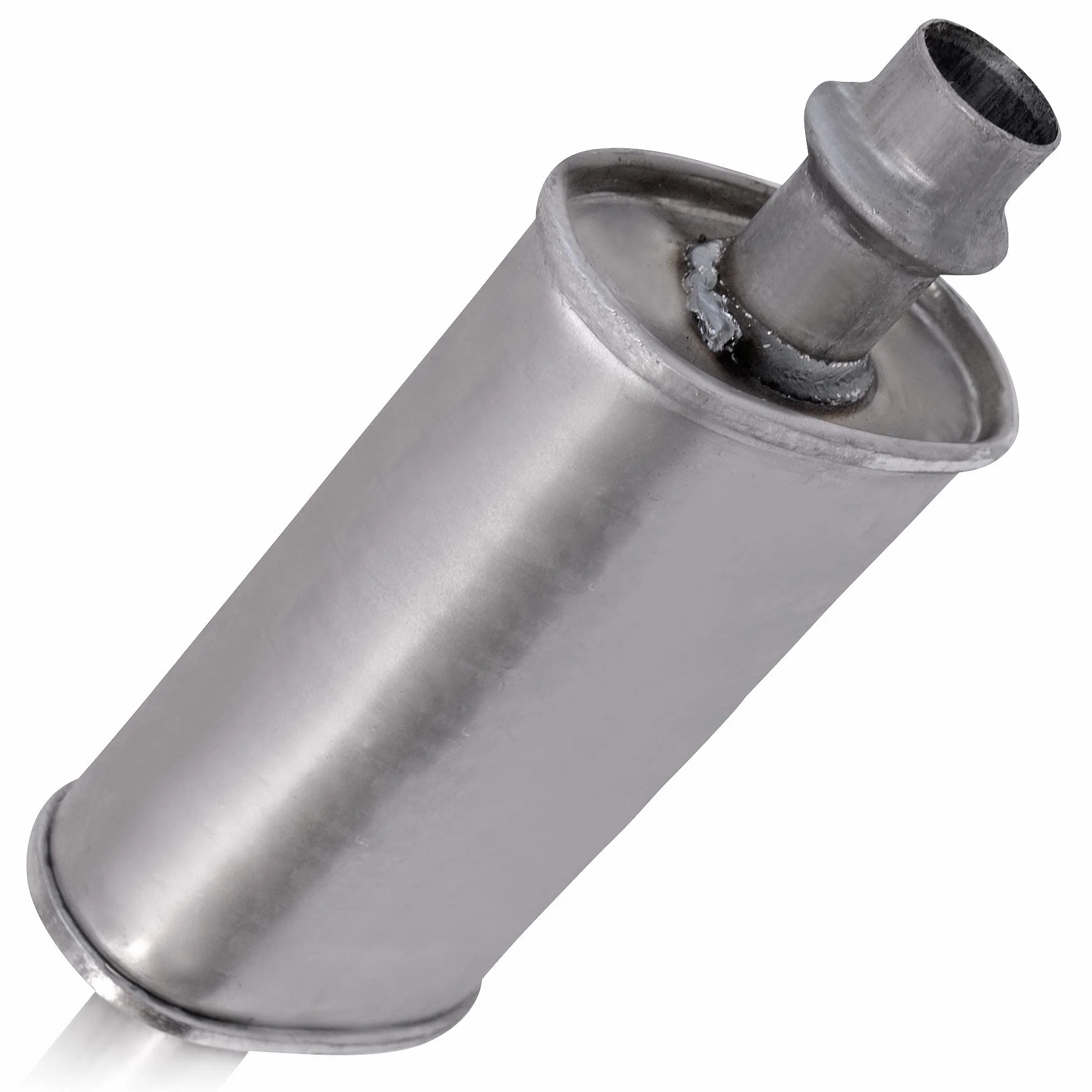Auspuff Schalldämpfer Set 1x Mittelschalldämpfer, 1x