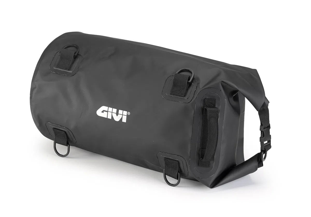 Gepäckrolle Moto Guzzi V7 II Stone Givi EA114BK 30 Liter schwarz