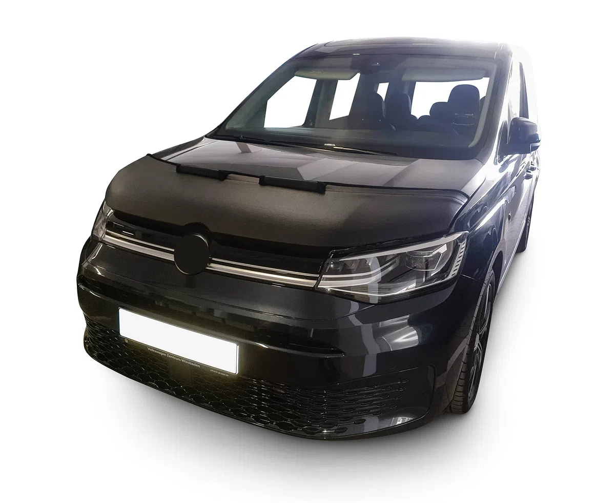 AB3-00630 AUTO-BRA kompatibel mit VW Volkswagen Caddy Bj. ab 2020 Haubenbra Steinschlagschutz Tuning Bonnet Bra