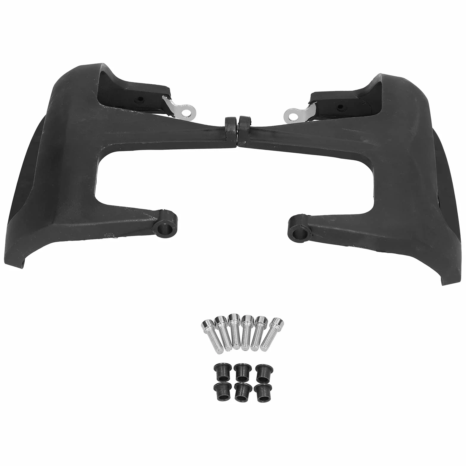 2pcs Motorrad-Motor Zylinderdeckel,ABS Schwarzer Zylinder Motorrad Motor Zylinderschutzdeckel Zylinderschutz für R1150R/ R1100S/ R1150RS/ R1150RT/ 1100/ R1150 2001-2003