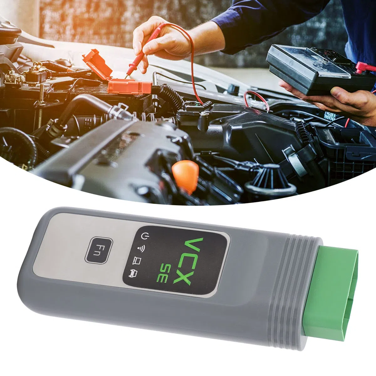 OBDII-Diagnosetool mit WiFi, 5054A ECU-Programmierung und Kodierung, 6154 Autocodeleser