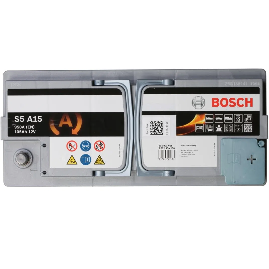 Bosch S5A15 - Autobatterie - 105A/h - 950A - AGM-Technologie