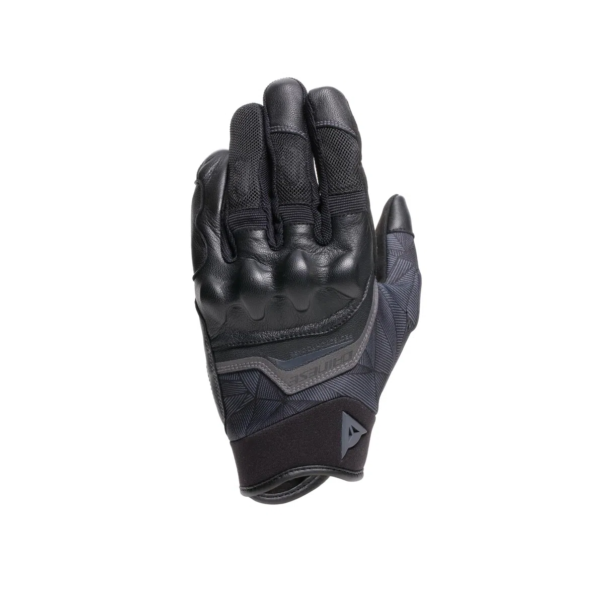 Dainese Herren Ermex Handschuhe Sommer-Motorradhandschuhe, atmungsaktiv, mit Mesh-Einsätzen, starre Knöchelprotektoren, Lederverstärkungen, Touchscreen