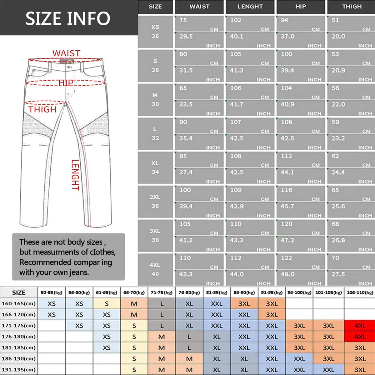 Herren Damen Motorradhose Mit Protektoren Schutzauskleidung Motorradjeans Denim Motorrad Hose, Stilvolle Motorradjeans