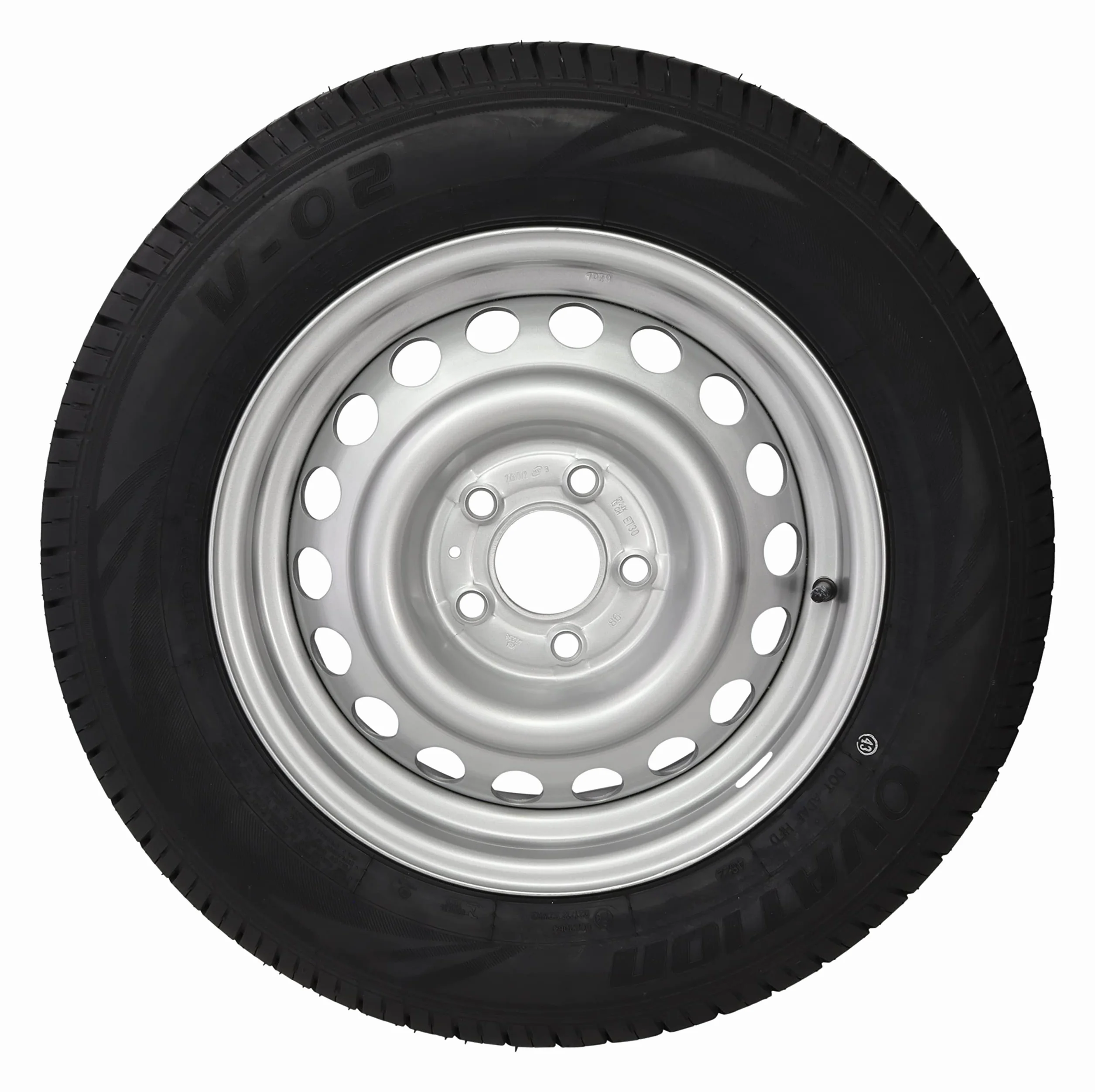 Komplettrad Anhänger 205/65 R 15 C 112x5 5,5J 850kg Rad 15" f. Wohnwagen f. Hobby f. Knaus Caravan Wohnmobil