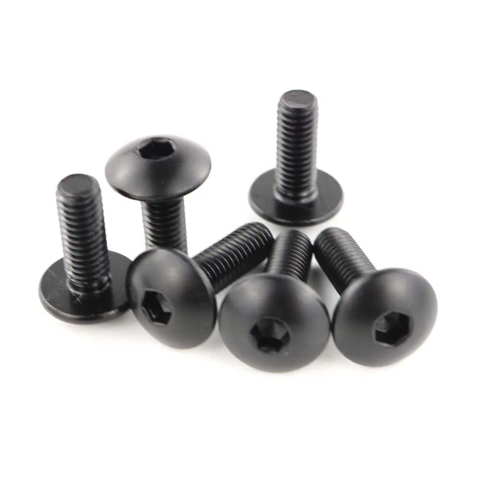 Xitomer Aftermarket Komplette Sets Verkleidungsschrauben-Kits, passend für CBR600RR 2003–2006, Montagesets Unterlegscheiben, Muttern, Befestigungen, Clips, Ösen (mattschwarz)